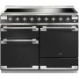 Rangemaster Elise 110cm Electric Induction Range Cooker - Black image 1