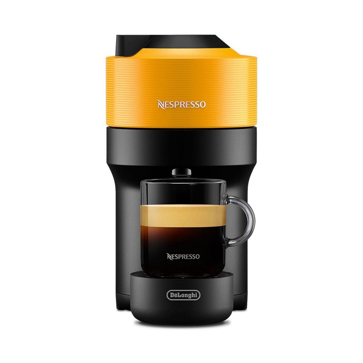 Nespresso by Delonghi Vertuo Pop Pod Coffee Machine ENV90.Y - Yellow image 1