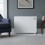 Refurbished electriQ 550W Smart Infrared Eco Heater - Wall Mountable or Free Standing Paintable - 800 x 600mm