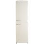 GRADE A2 - electriQ 246 Litre 50/50 Retro Freestanding Fridge Freezer - Cream