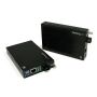 StarTech.com 10/100 Mbps Ethernet Single Mode WDM Fiber Media Converter Kit SC 20km image 1