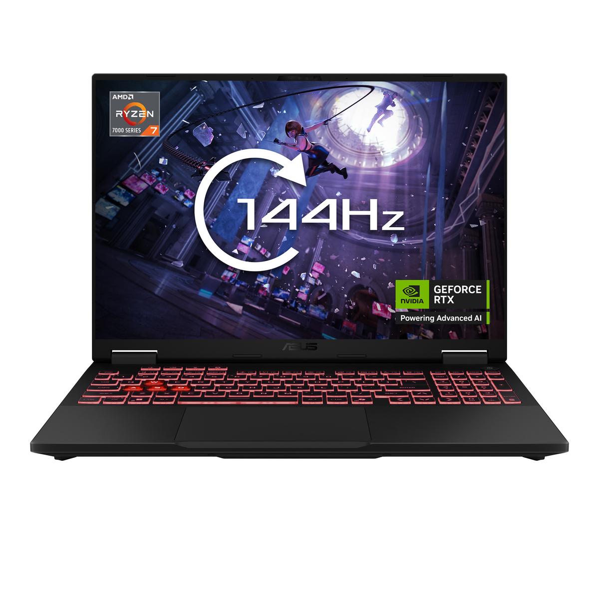ASUS TUF A16 AMD Ryzen 7 16GB RAM 1TB SSD GeForce RTX 5060 144Hz 16 Inch Windows 11 Gaming Laptop image 1