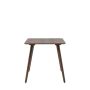 ONLY OPENED - Siya Small Square Smoked Dining Table - Caspian House