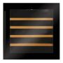 GRADE A2 - CDA 40 Bottle Integrated Wine Cooler Single Zone Tall - Black