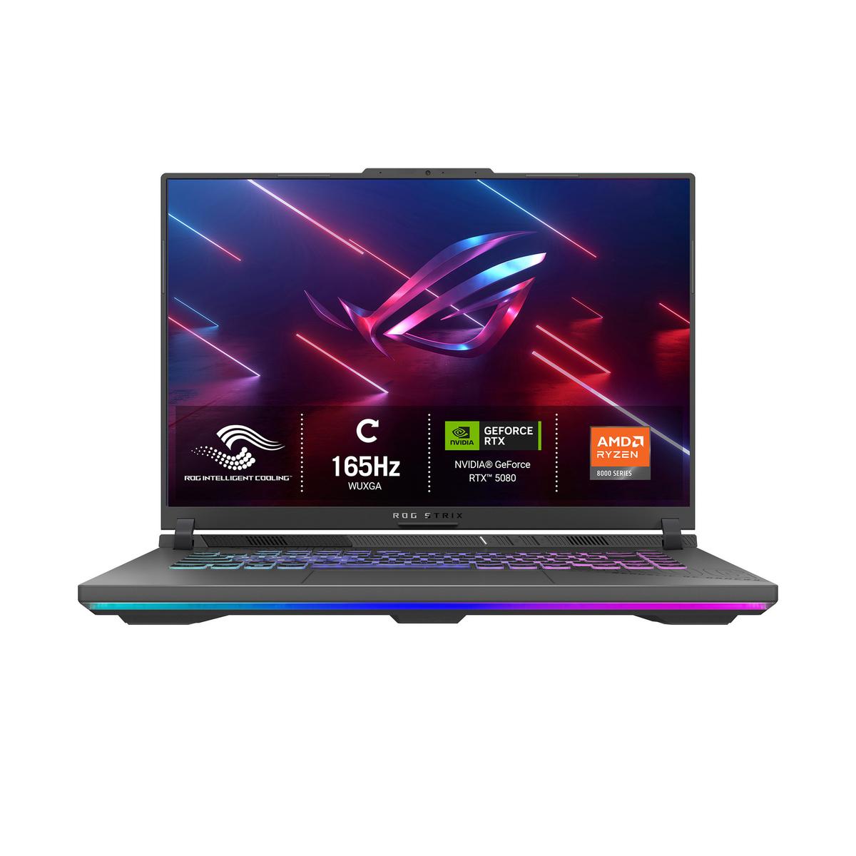 ASUS ROG Strix G16 AMD Ryzen 9 16GB RAM 1TB SSD NVIDIA GeForce RTX 5080 165Hz 16 Inch Windows 11 Gaming Laptop image 1