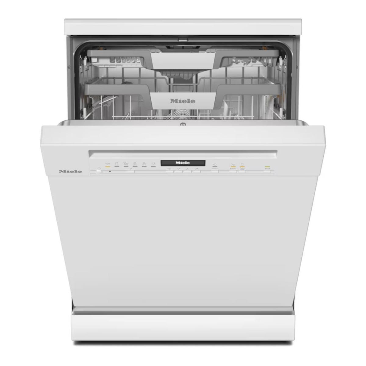 Miele Freestanding Dishwasher - QuickPowerWash A-Rated White image 1