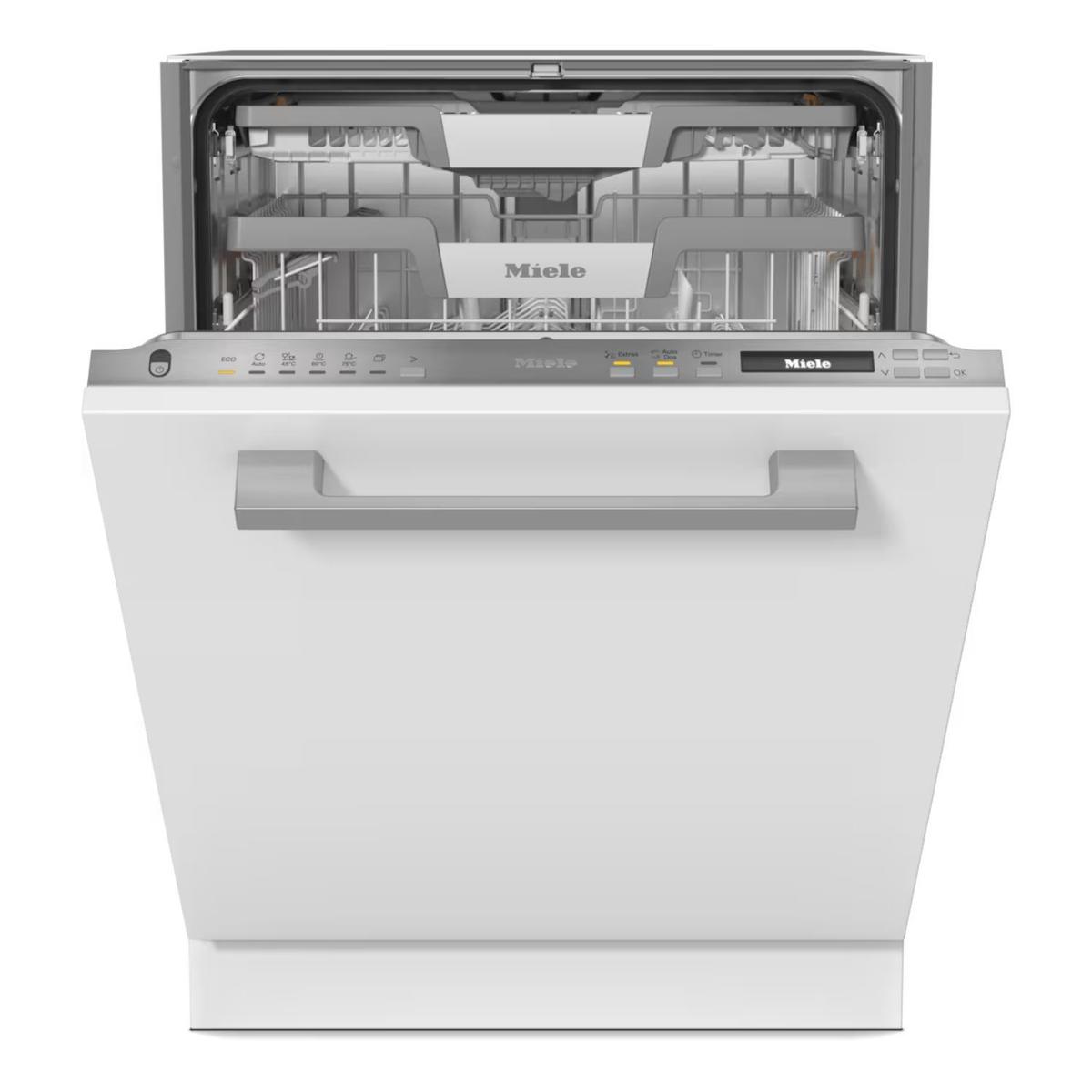 Miele Integrated Dishwasher - QuickPowerWash A-rated Silver control panel image 1