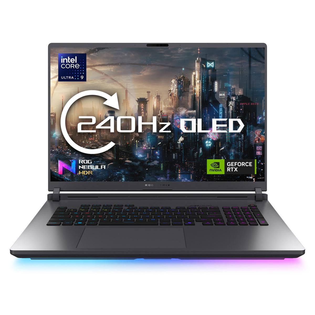ASUS ROG Strix G18 Intel Core Ultra 9 32GB RAM 2TB SSD GeForce RTX 5080 240Hz 18 Inch Windows 11 Gaming Laptop image 1