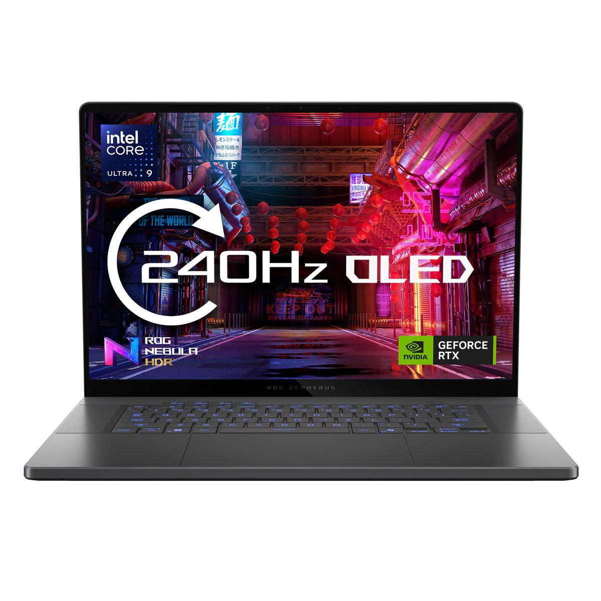 ASUS ROG Zephyrus G16 Intel Core Ultra 9 32GB RAM 2TB SSD GeForce RTX 5080 240Hz 16 Inch Windows 11 Gaming Laptop image 1
