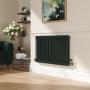 Reggio Evergreen Horizontal Double Column Traditional Radiator 600x1010mm 3462 BTU - Cast Iron Style image 1