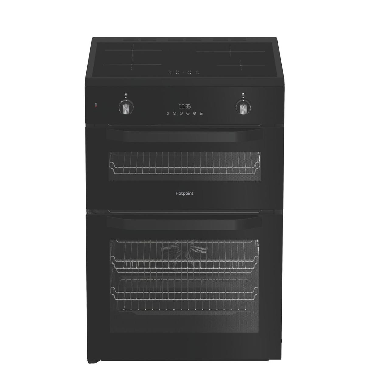 GRADE A2 - Hotpoint 60cm Electric Induction Cooker - Black