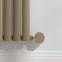 Beige Grey Designer Heating Element Cover for Electric Radiator image 1