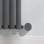 Dark Grey Designer Heating Element Cover for Electric Radiator image 1