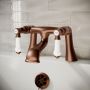 Brushed Bronze Traditional Bath Filler - Helston    image 1