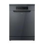 GRADE A2 - Hoover H-Dish 300 Freestanding Dishwasher - Smart Wi-Fi C Rated Graphite