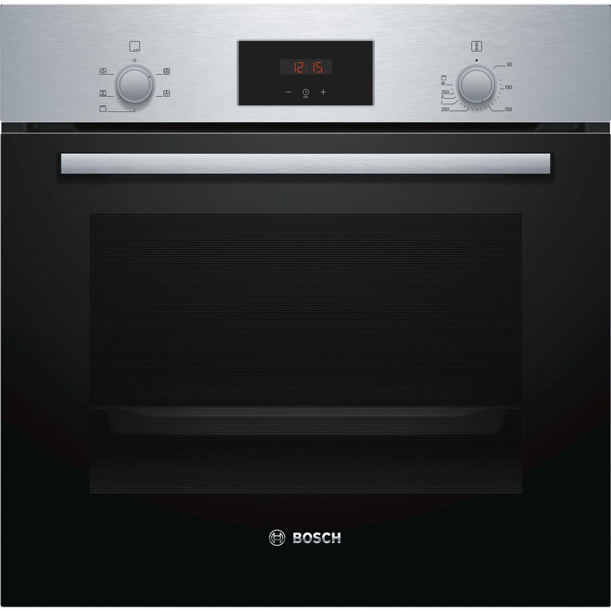 Refurbished Bosch Series 2 Electric Built-in Single Fan Oven - Stainless Steel