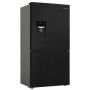 GRADE A2 - Hotpoint 565 Litre Four Door American Fridge Freezer - Dark Inox image 2