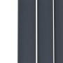 Riace Anthracite Horizontal Flat Designer Radiator 600x884mm Single Panel 2065 BTU image 2