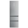 Haier 3D 60 Series 5 356 Litre 60/40 Freestanding Fridge Freezer - Silver