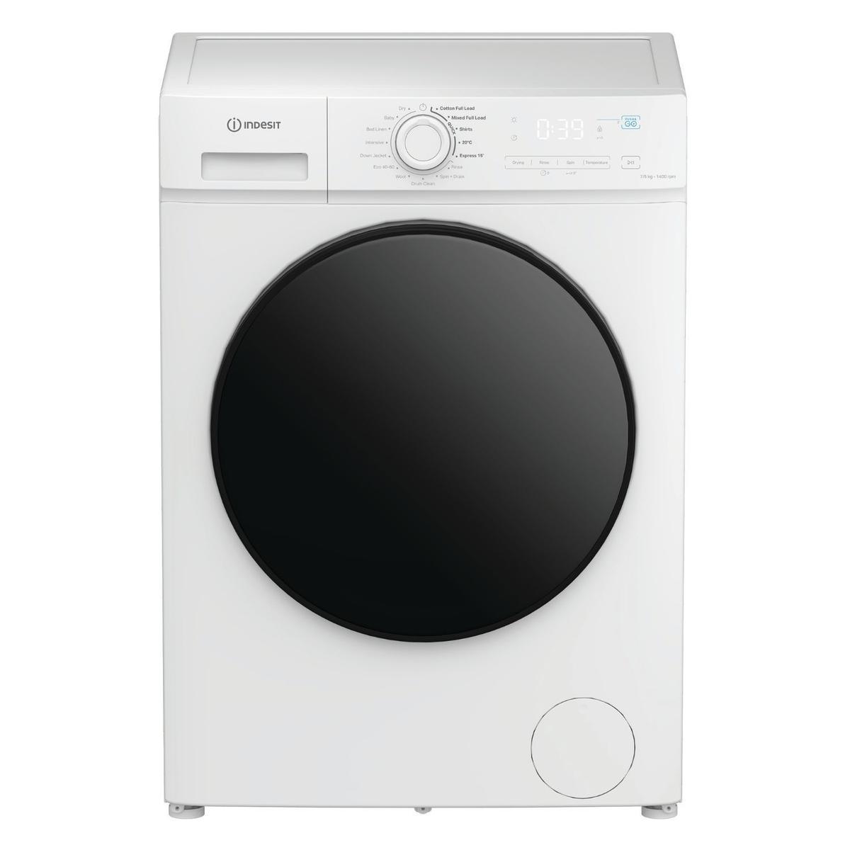 GRADE A2 - Indesit MyTime 7kg Wash 5kg Dry 1400rpm Washer Dryer - White