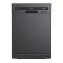 Indesit Push&Go Freestanding Dishwasher - Black image 1