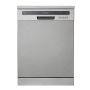 Indesit Push&Go Freestanding Dishwasher - Silver image 1