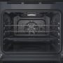 GRADE A2 - Indesit IO233BUK Click&Clean Electric Single Oven - Black   
