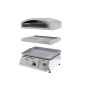 Refurbished Boss Grill 3-in-1 Gas BBQ Griddle and Pizza Oven - Stainless Steel