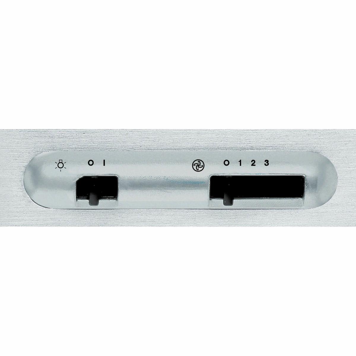 GRADE A3 - Indesit 60cm Visor Cooker Hood - Stainless Steel image 1
