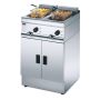 Lincat Silverlink 600 Electric Freestanding 9 Ltr Twin Tank Fryer - 2 Baskets image 1