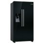 GRADE A2 - Bosch Series 6 562 Litre Side-By-Side American Fridge Freezer - Black