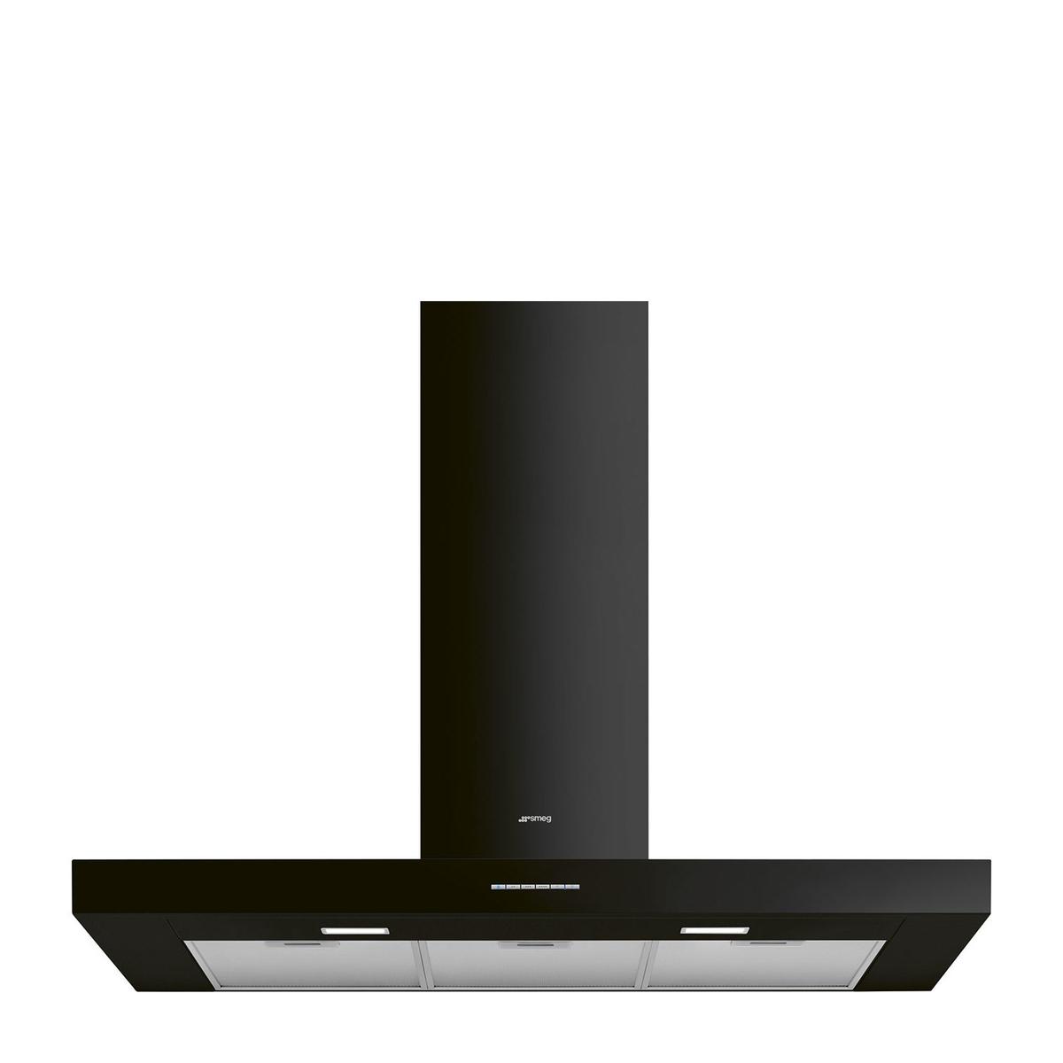 Refurbished Smeg 100cm Chimney Cooker Hood - Black