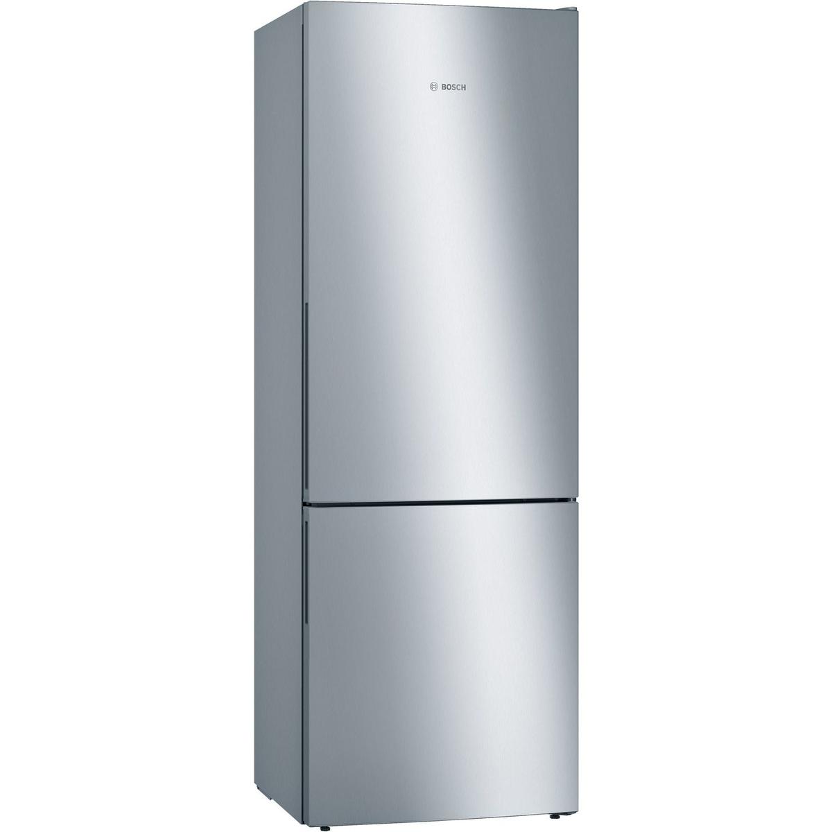 GRADE A2 - Bosch Series 6 413 Litre 60/40 Freestanding Fridge Freezer With VitaFresh  - Stainless Steel