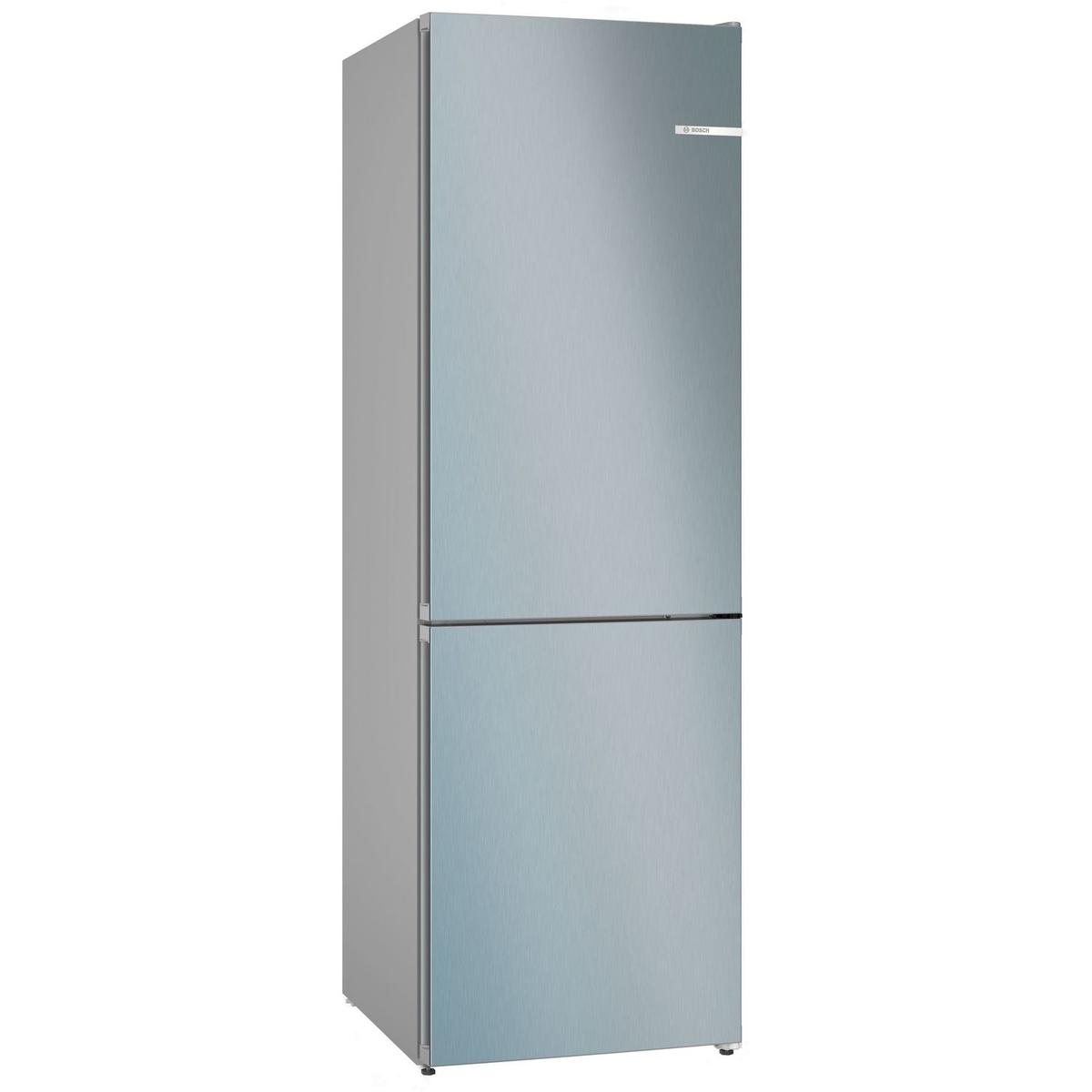 Refurbished Bosch Series 4 321 Litre 60/40 Freestanding Fridge Freezer - Stainless Steel Look