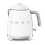 Smeg 50s Style 0.8L Mini Electric Kettle - White - KLF05WHUK  image 1