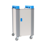 LapCabby Vertical Compact 16 Laptops or Chromebooks and Tablets up to 17? Charging Trolley image 1