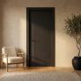 Internal Black Laminate Door - Pre-Finished - 1981 x 838 x 35mm - Stria - XL Joinery image 1