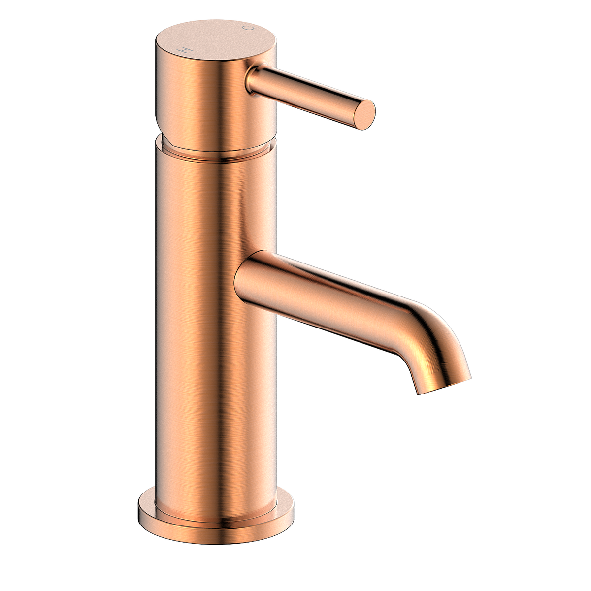 Brushed Bronze Cloakroom Basin Mixer Tap - Legend image 1