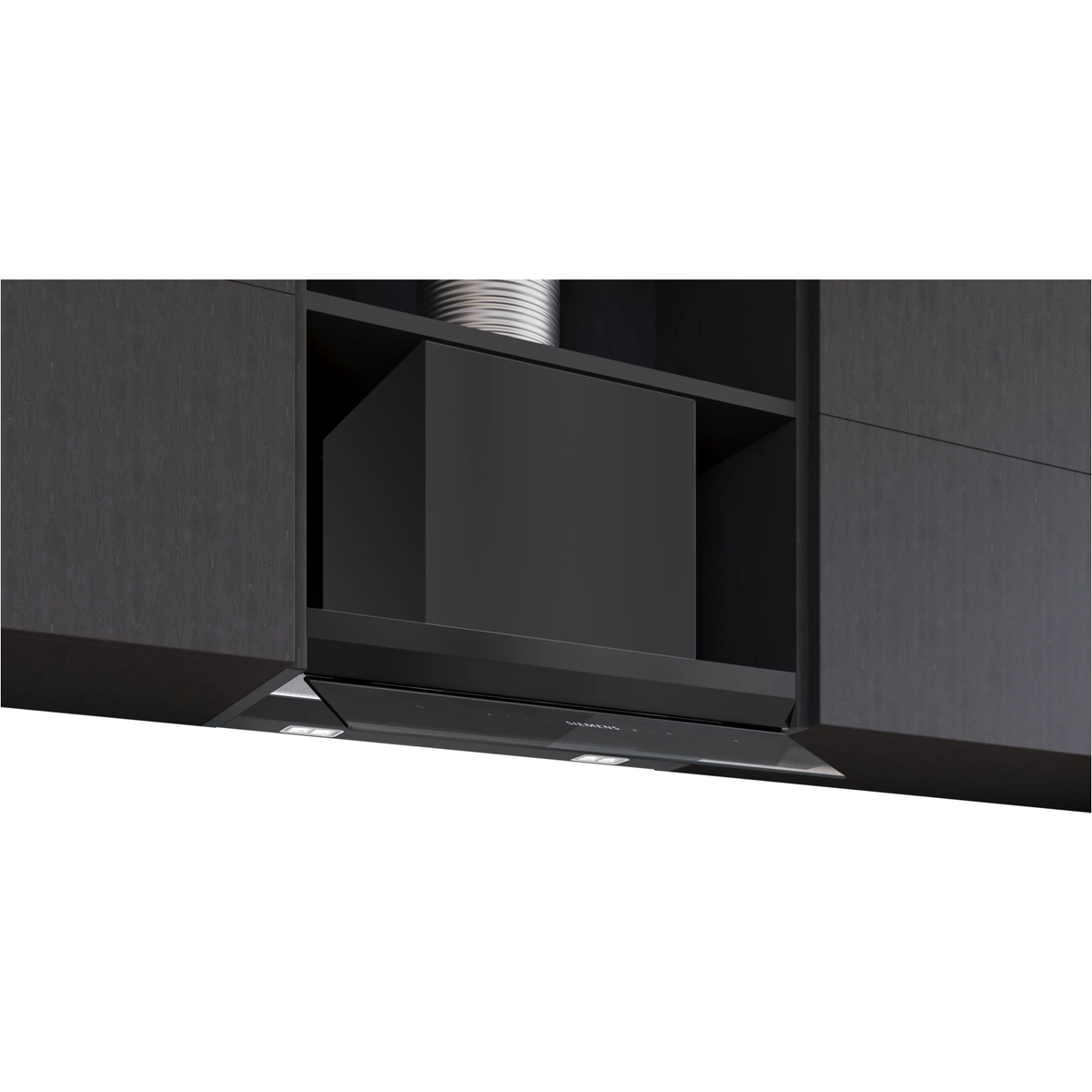 GRADE A3 - Siemens iQ700 60cm Canopy Cooker Hood - Matt Black