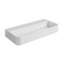 ALMOST PERFECT - White Rectangular Wall Hung Basin 1020mm - Logan