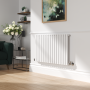 Elego Chrome Modern Manual Corner Radiator Valves With Lockshield image 1