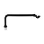 Matt Black Traditional Exposed Shallow Seal Bath Trap & Pipe - Park Royal image 1