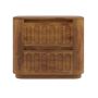 Mango Wood 2 Drawer Hand Carved Bedside Table – Meena  image 1