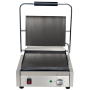 Mercury Single Bistro Contact Grill Flat Top And Bottom Plate Electric Panini Grill. MEP-M-SAFF-1. 13 Amp image 1