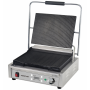 Mercury Large Single Contact Grill Ribbed Top And Bottom Plate. Digital Timer. 13 Amp Panini Grill. MEP-M-SATRR image 1