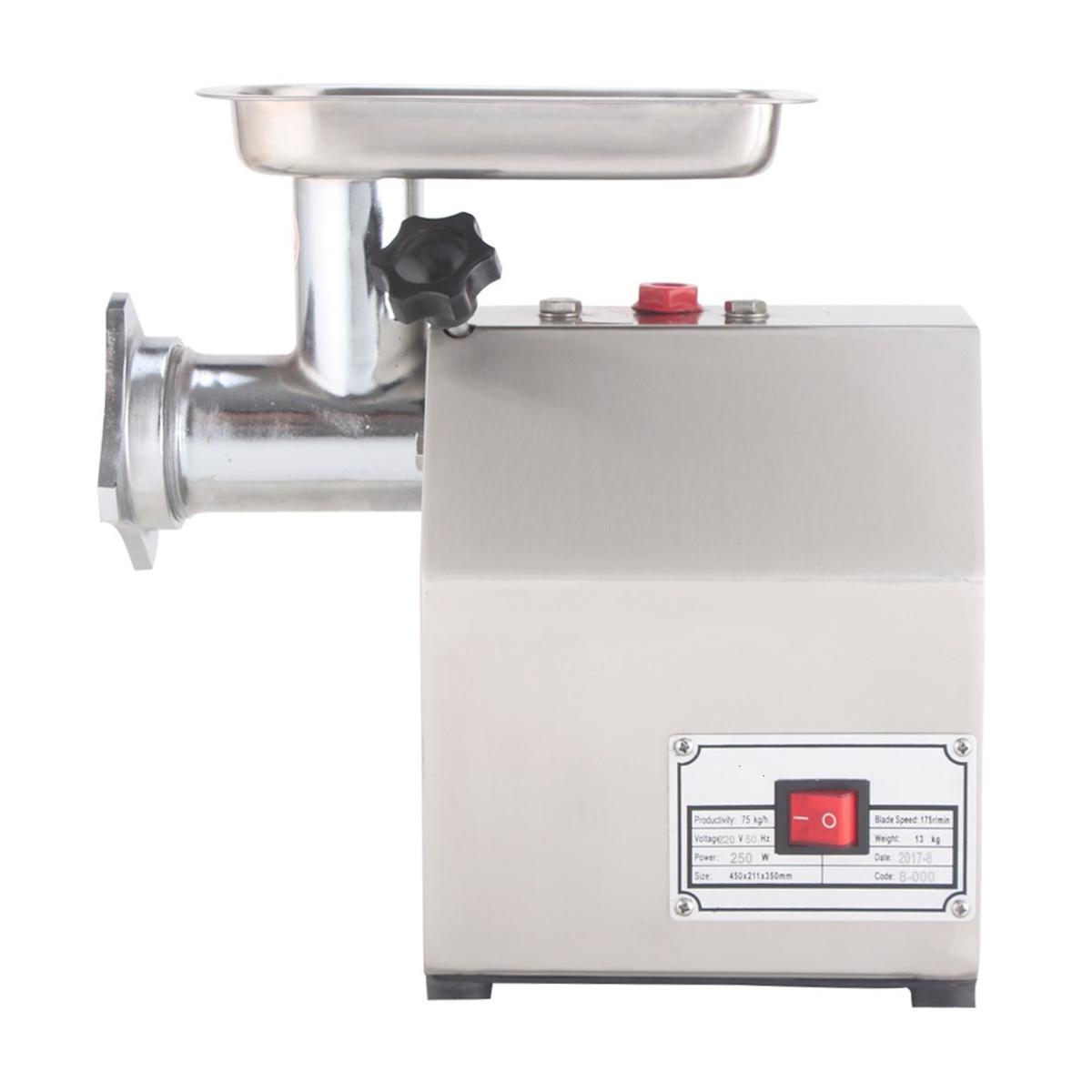 GRADE A1 - Culinox MG8SS Meat Mincer - 75kg/hr Stainless Steel Plug In