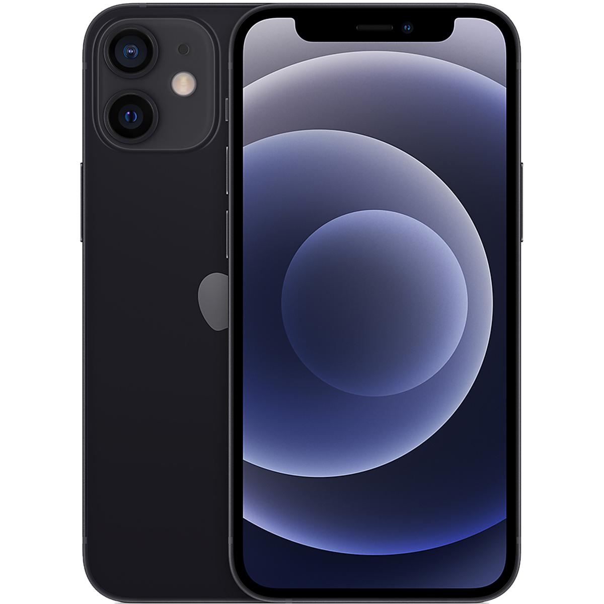 Refurbished Apple iPhone 12 Mini Black 5.4" 128GB 5G Unlocked & SIM Free Smartphone