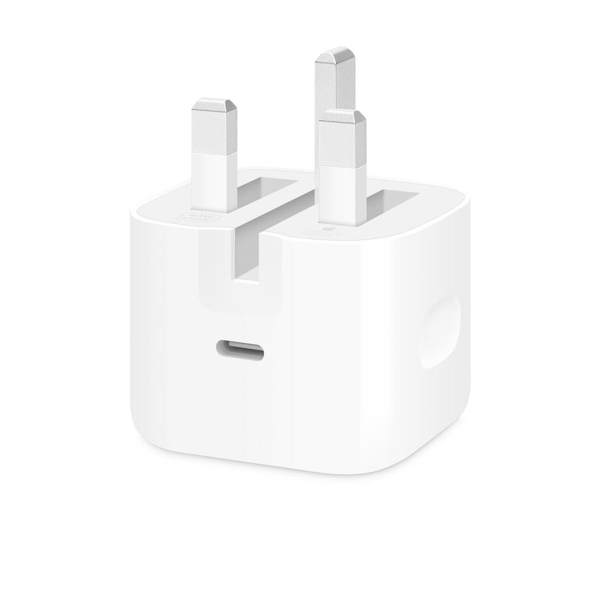 Apple - Power adapter - 60W max - 40 Watt 24 pin USB-C - United Kingdom image 1