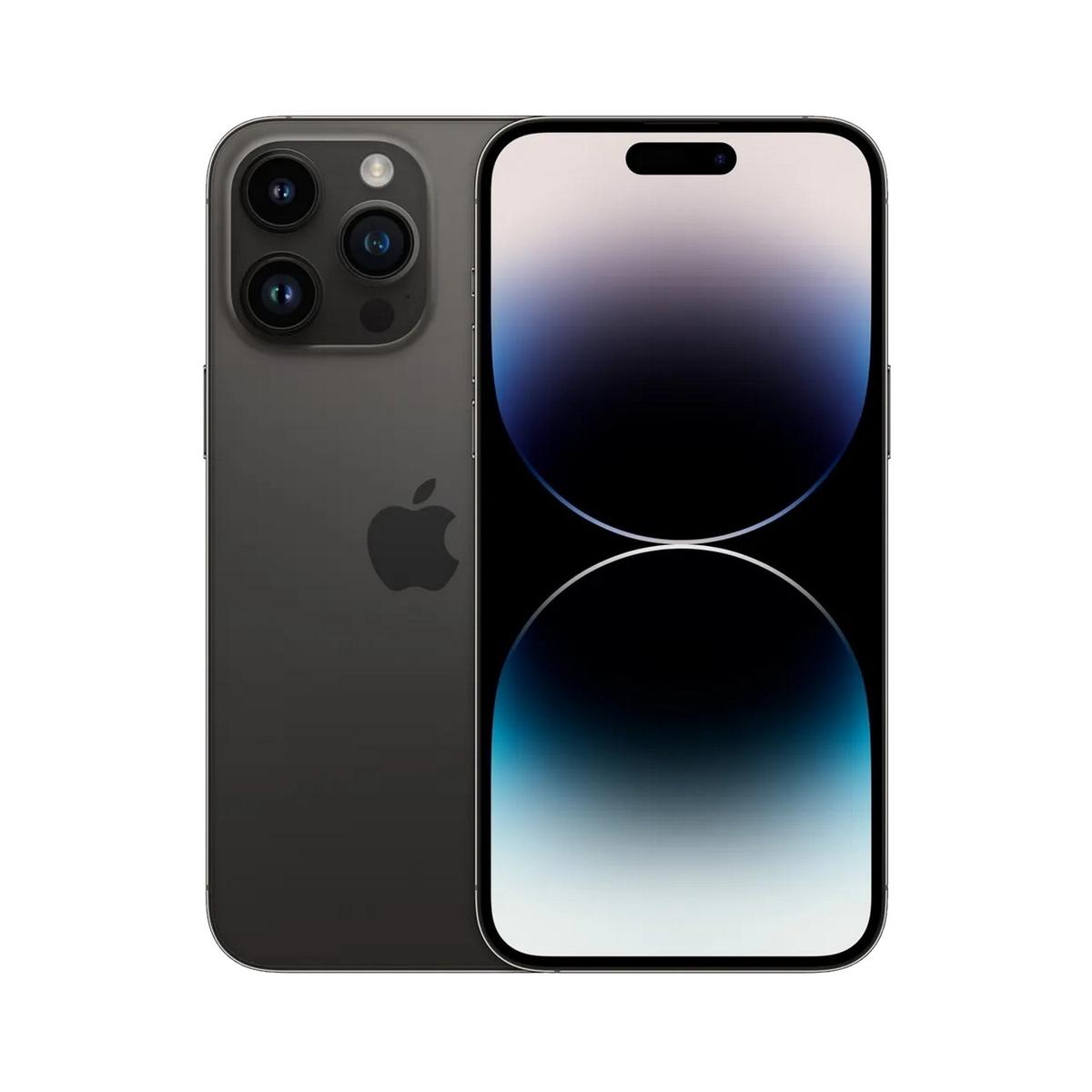 Refurbished Apple iPhone 14 Pro Max Space Black 6.7" 128GB 5G Unlocked & SIM Free Smartphone
