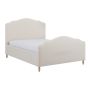 Beige Chenille Double Side-Lift Ottoman Storage bed with Legs - Marie  image 1